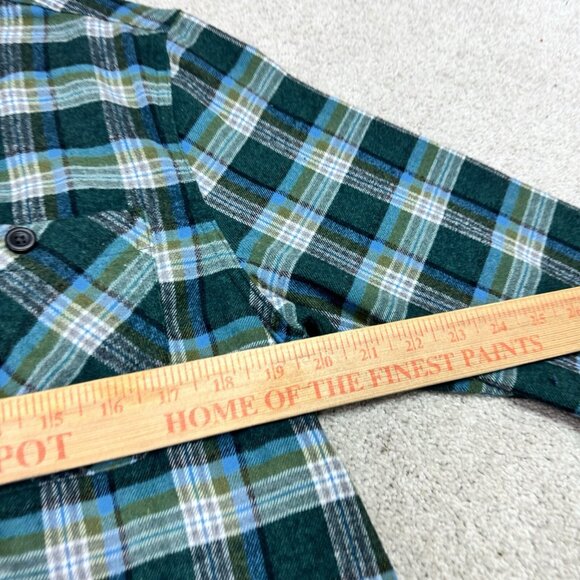 Coleman Button Down Flannel Shirt Men’s Multicolor Plaid Long Sleeve Medium NWT - Picture 3 of 12